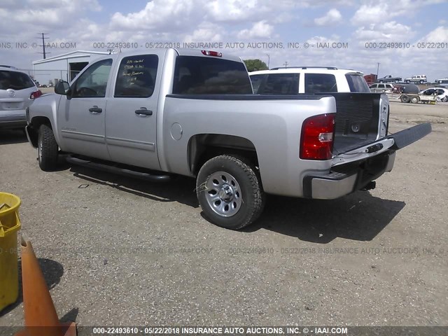 3GCPCREA4BG353612 - 2011 CHEVROLET SILVERADO C1500  LS SILVER photo 3