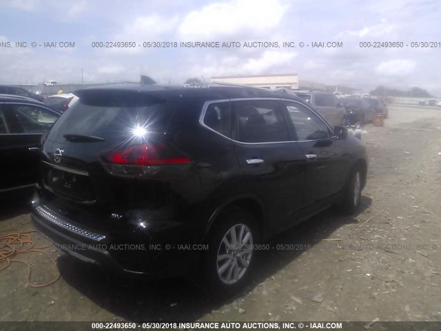 5N1AT2MT3HC873677 - 2017 NISSAN ROGUE S/SL BLACK photo 4