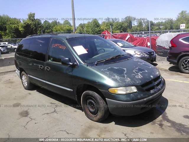 2B4GP2432TR716643 - 1996 DODGE GRAND CARAVAN  GREEN photo 1