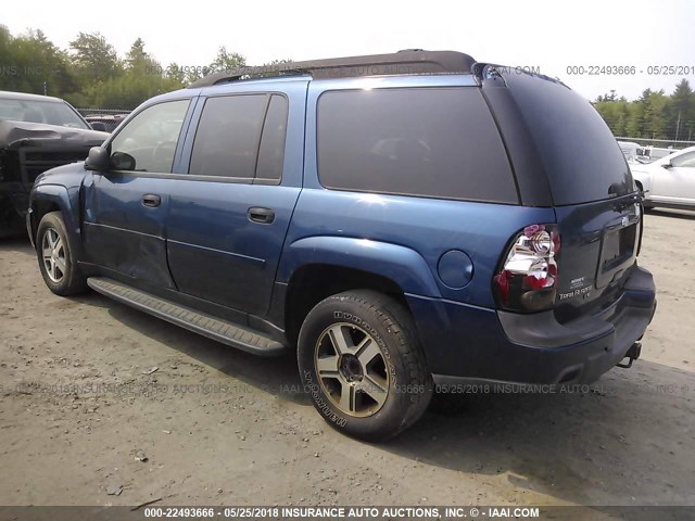 1GNET16S366112204 - 2006 CHEVROLET TRAILBLAZER EXT LS/EXT LT BLUE photo 3