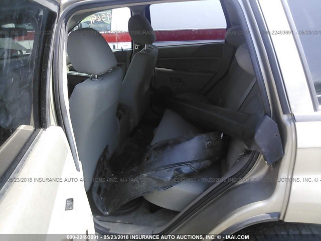 1J4GR48K65C559392 - 2005 JEEP GRAND CHEROKEE LAREDO/COLUMBIA/FREEDOM 棕色 照片 8