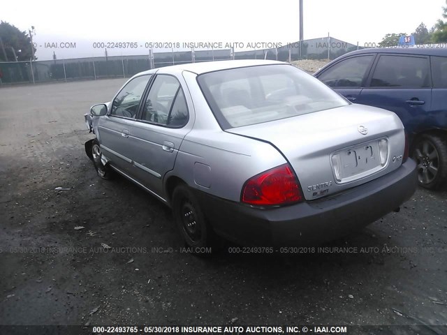 3N1CB51D34L868463 - 2004 NISSAN SENTRA 1.8/1.8S SILVER photo 3