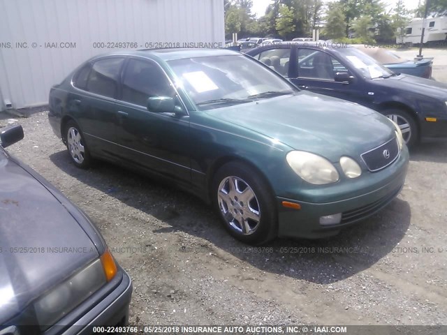 JT8BH68X6W0002834 - 1998 LEXUS GS 400 GREEN photo 1