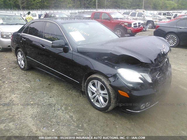 WDDHF8HB8BA423028 - 2011 MERCEDES-BENZ E 350 4MATIC BLACK photo 1