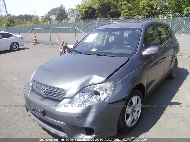 2T1KR32E06C588215 - 2006 TOYOTA COROLLA MATRIX XR SILVER photo 2