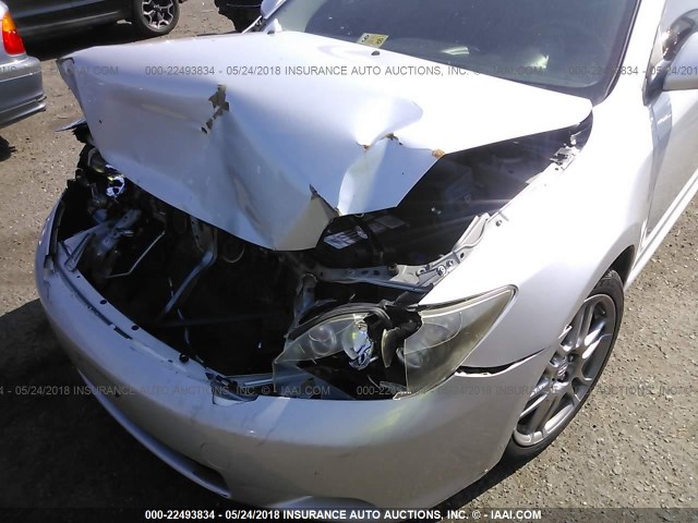 JTKDE3B74A0303016 - 2010 TOYOTA SCION TC 银色 照片 6