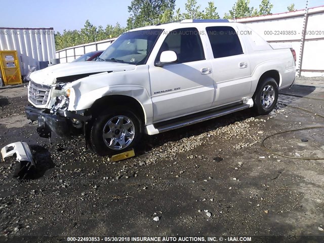 3GYEK63N63G254963 - 2003 CADILLAC ESCALADE EXT CREAM photo 2