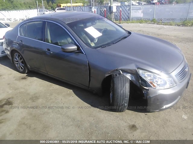 JNKCV61F09M053399 - 2009 INFINITI G37 GRAY photo 6