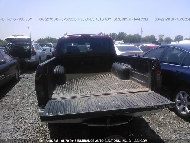 1N6ED29X32C349612 - 2002 NISSAN FRONTIER CREW CAB XE/CREW CAB SE BURGUNDY photo 8