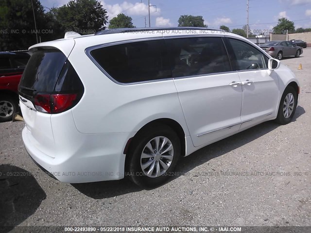 2C4RC1BG9JR149142 - 2018 CHRYSLER PACIFICA TOURING L WHITE photo 4