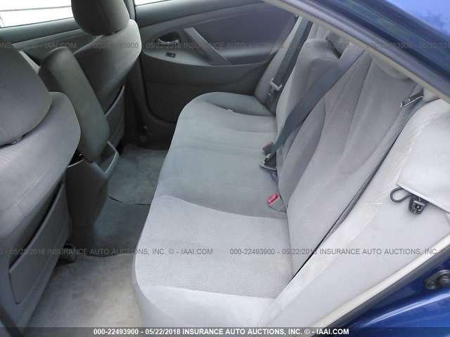 4T1BF3EK5AU561528 - 2010 TOYOTA CAMRY SE/LE/XLE BLUE photo 8