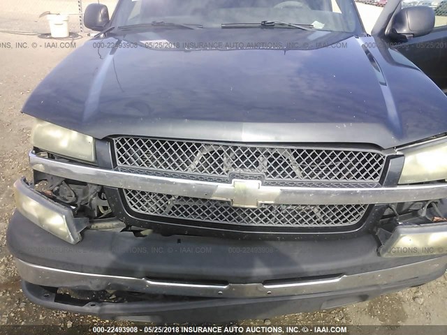 2GCEC13T951353891 - 2005 CHEVROLET SILVERADO C1500 GRAY photo 10