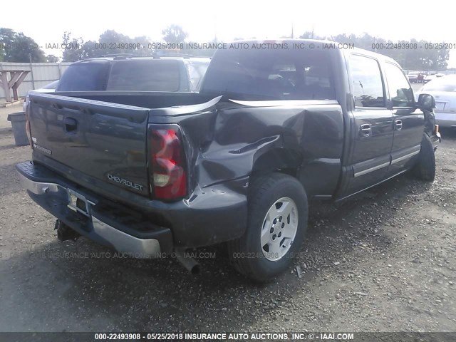 2GCEC13T951353891 - 2005 CHEVROLET SILVERADO C1500 GRAY photo 4