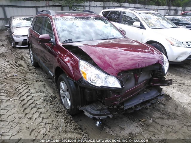 4S4BRCKC5C3228260 - 2012 SUBARU OUTBACK 2.5I LIMITED RED photo 6