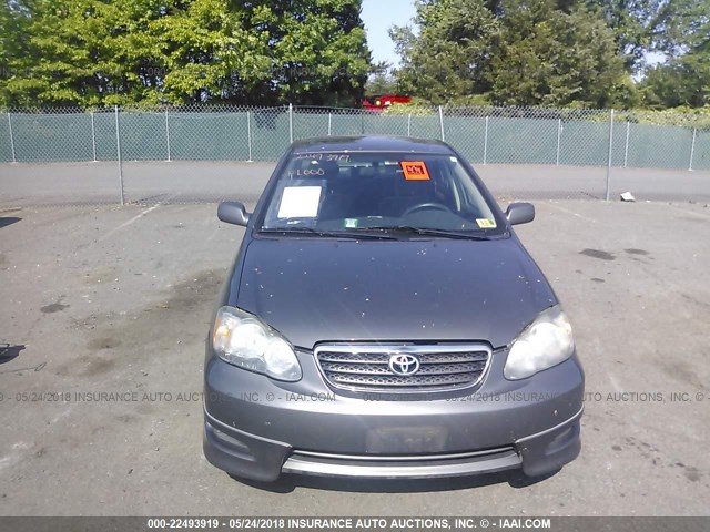 2T1BR32E78C896131 - 2008 TOYOTA COROLLA CE/LE/S GRAY photo 6