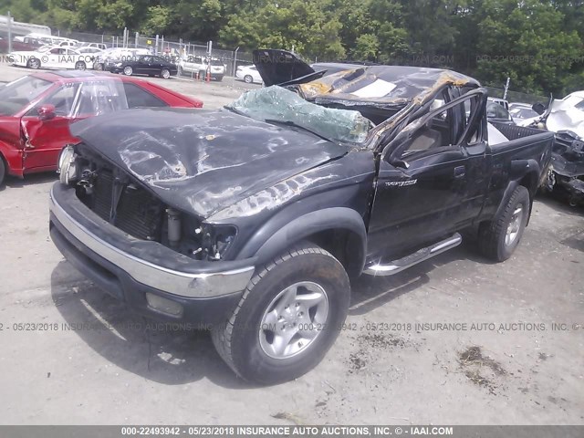 5TESN92N42Z009794 - 2002 TOYOTA TACOMA XTRACAB PRERUNNER 灰色 照片 2