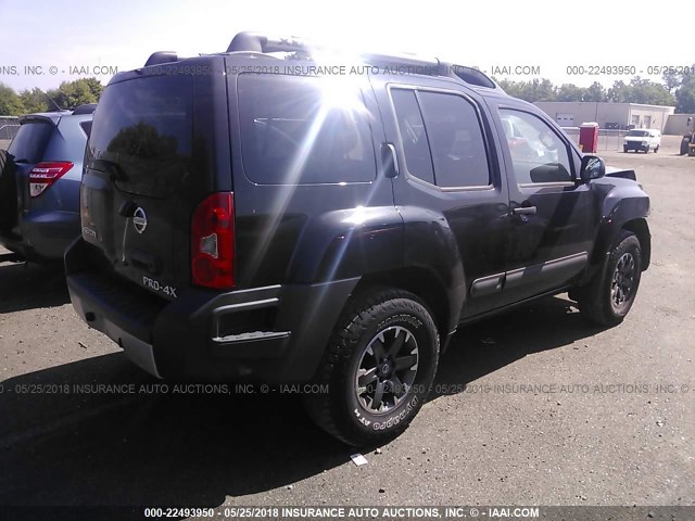 5N1AN0NW8FN655579 - 2015 NISSAN XTERRA X/S/PRO-4X BLACK photo 4