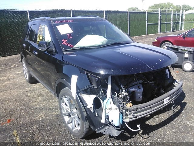 1FM5K8F81GGC24824 - 2016 FORD EXPLORER LIMITED 黑色 照片 1