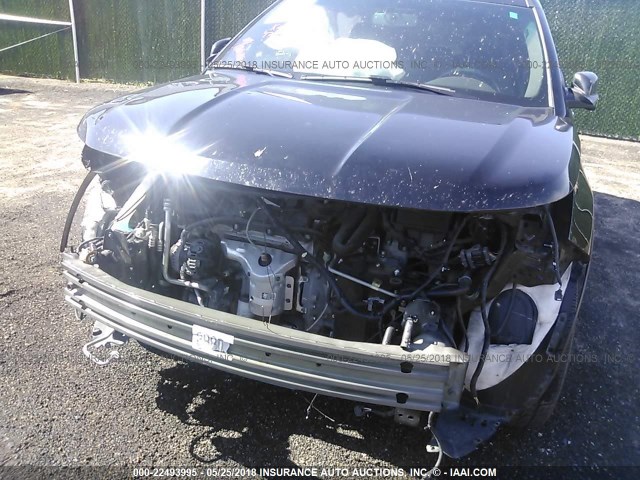 1FM5K8F81GGC24824 - 2016 FORD EXPLORER LIMITED 黑色 照片 6