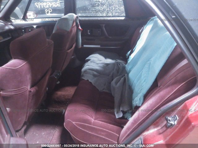 1G3CX53L1P4302248 - 1993 OLDSMOBILE 98 REGENCY RED photo 8