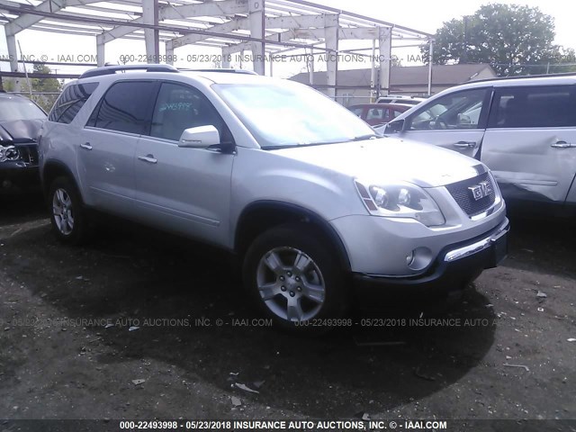 1GKER23D69J100945 - 2009 GMC ACADIA SLT-1 SILVER photo 1