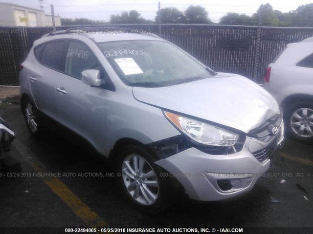 KM8JUCACXDU578085 - 2013 HYUNDAI TUCSON GLS/LIMITED 银色 照片 1