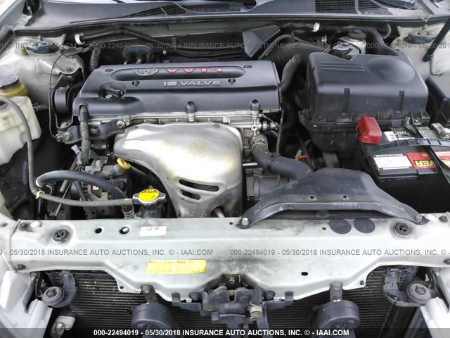 4T1BE32K24U866450 - 2004 TOYOTA CAMRY LE/XLE/SE 灰色 照片 10