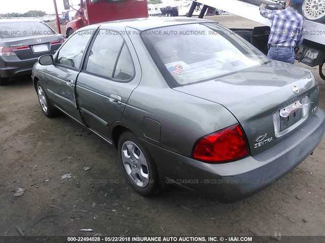 3N1CB51D55L488963 - 2005 NISSAN SENTRA 1.8/1.8S 绿色 照片 3