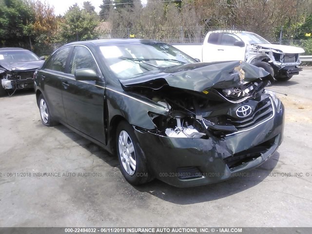 4T1BF3EK7AU529292 - 2010 TOYOTA CAMRY SE/LE/XLE 绿色 照片 1