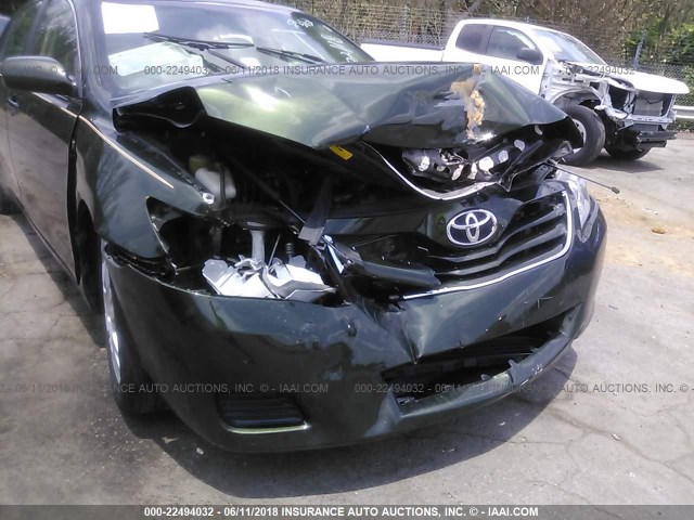 4T1BF3EK7AU529292 - 2010 TOYOTA CAMRY SE/LE/XLE 绿色 照片 6