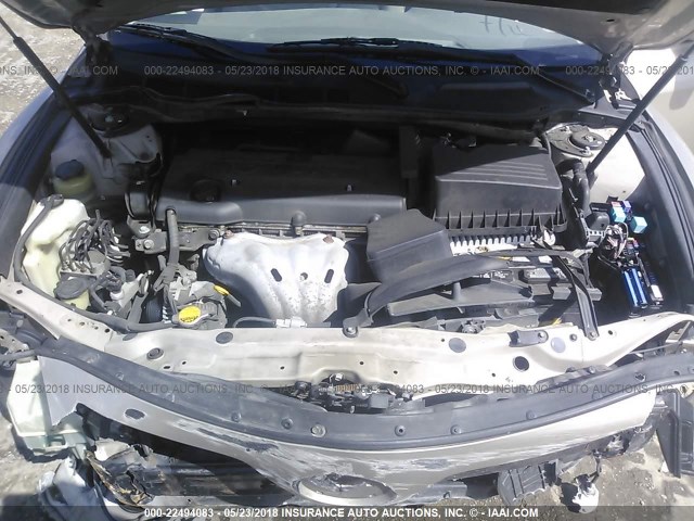 4T1BE46K67U686375 - 2007 TOYOTA CAMRY NEW GENERAT CE/LE/XLE/SE GOLD photo 10