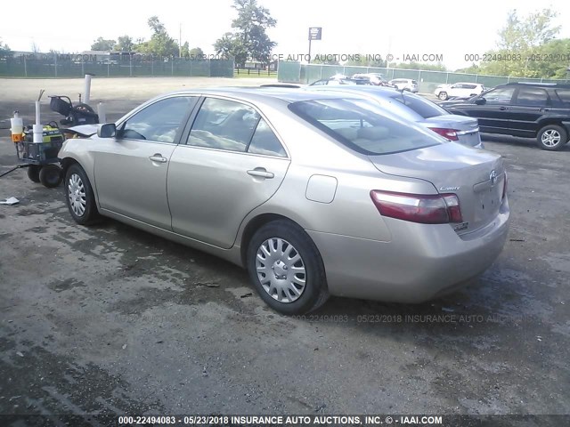 4T1BE46K67U686375 - 2007 TOYOTA CAMRY NEW GENERAT CE/LE/XLE/SE GOLD photo 3