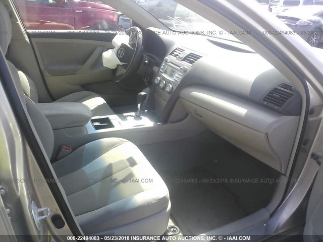 4T1BE46K67U686375 - 2007 TOYOTA CAMRY NEW GENERAT CE/LE/XLE/SE GOLD photo 5