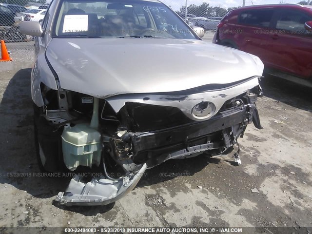 4T1BE46K67U686375 - 2007 TOYOTA CAMRY NEW GENERAT CE/LE/XLE/SE GOLD photo 6