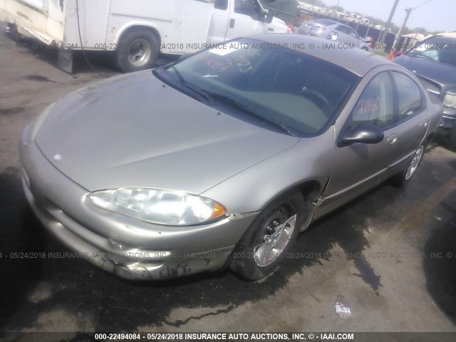 2B3HD46RX2H120313 - 2002 DODGE INTREPID SE TAN photo 2