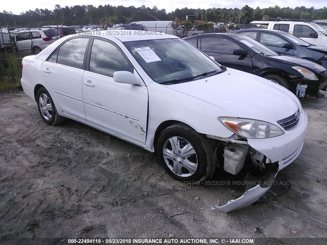 4T1BE32K12U106037 - 2002 TOYOTA CAMRY LE/XLE/SE თეთრი ფოტო 1