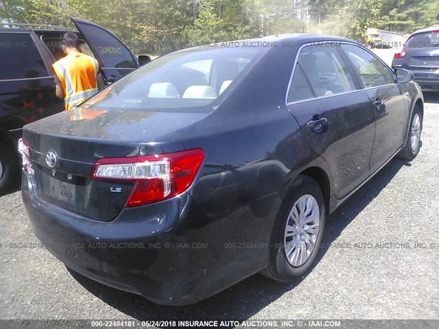 4T4BF1FK0CR164028 - 2012 TOYOTA CAMRY SE/LE/XLE 黑色 照片 4