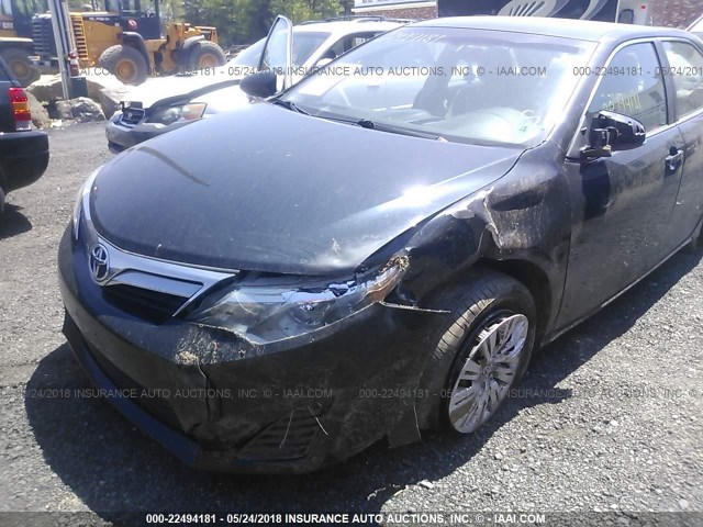 4T4BF1FK0CR164028 - 2012 TOYOTA CAMRY SE/LE/XLE 黑色 照片 6