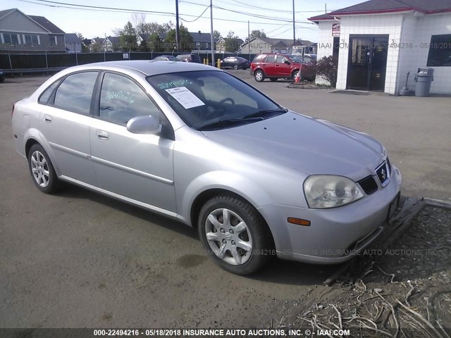 KL5JD56Z45K230007 - 2005 SUZUKI FORENZA S SILVER photo 1