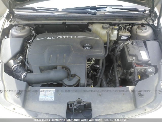 1G1ZG57B78F242597 - 2008 CHEVROLET MALIBU LS 锡色 照片 10