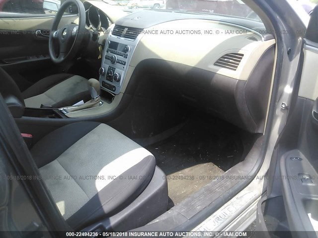1G1ZG57B78F242597 - 2008 CHEVROLET MALIBU LS 锡色 照片 5