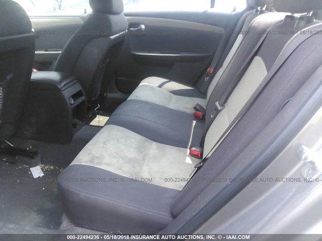 1G1ZG57B78F242597 - 2008 CHEVROLET MALIBU LS 锡色 照片 8