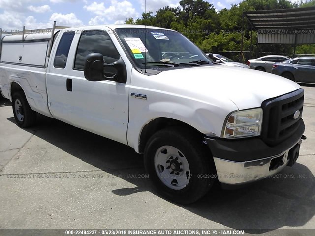 1FTSX20547EA30630 - 2007 FORD F250 SUPER DUTY WHITE photo 1