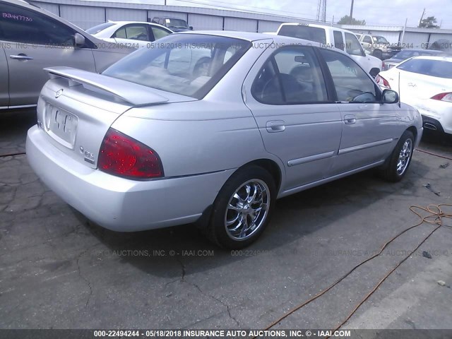 3N1CB51D25L585358 - 2005 NISSAN SENTRA 1.8/1.8S SILVER photo 4