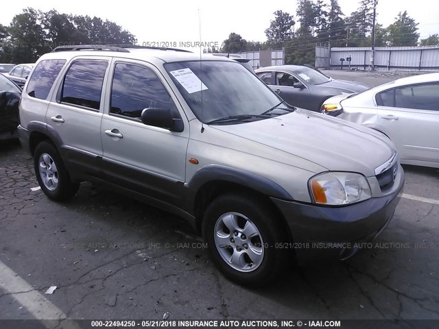 4F2CZ06104KM04235 - 2004 MAZDA TRIBUTE ES GOLD photo 1