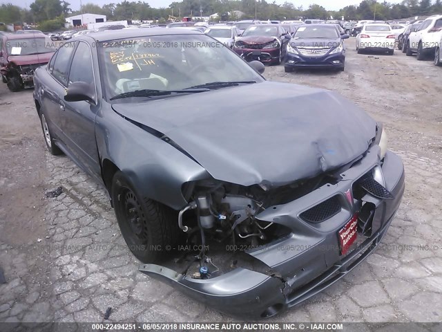 1G2NE52F63C183756 - 2003 PONTIAC GRAND AM SE GRAY photo 6