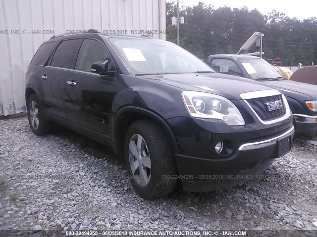 1GKLRMED3AJ137360 - 2010 GMC ACADIA SLT-1 Czarny zdjęcie 1