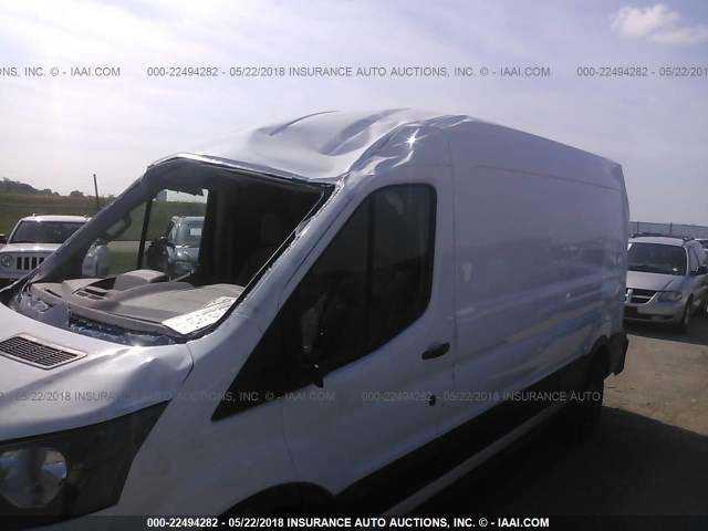 1FTYR2CM8GKA12852 - 2016 FORD TRANSIT T-250 WHITE photo 6