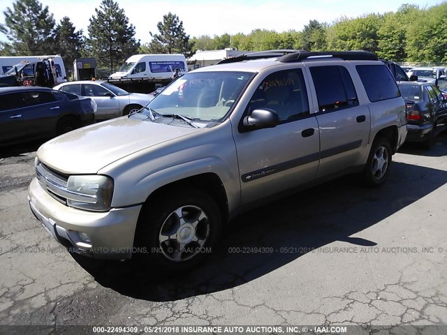 1GNET16S646200418 - 2004 CHEVROLET TRAILBLAZER EXT LS/EXT LT GOLD photo 2