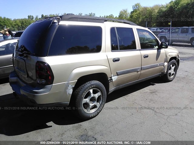 1GNET16S646200418 - 2004 CHEVROLET TRAILBLAZER EXT LS/EXT LT GOLD photo 4